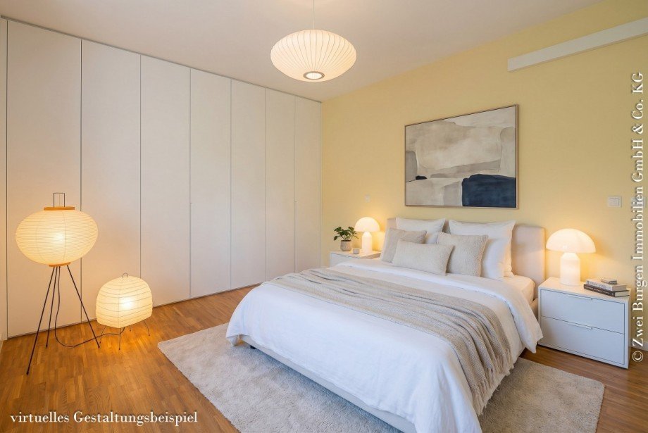 Schlafzimmer 2 Wohnung Weinheim