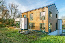 freistehend Freistehendes modernes Einfamilienhaus am Naturrand in M�rlenbach-Kerngemeinde