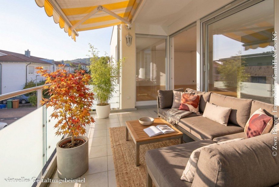 Westbalkon Wohnung Weinheim