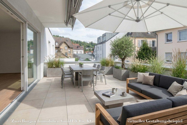 Hauptbild: Private Luxus-Etage im Loft-Stil - Weinheim-Nordstadt - Provisionsfrei