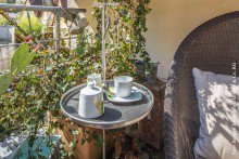 einfach genie�en Mediterrane Maisonette-Eigentumswohnung mit Blick auf die Altstadt von Weinheim