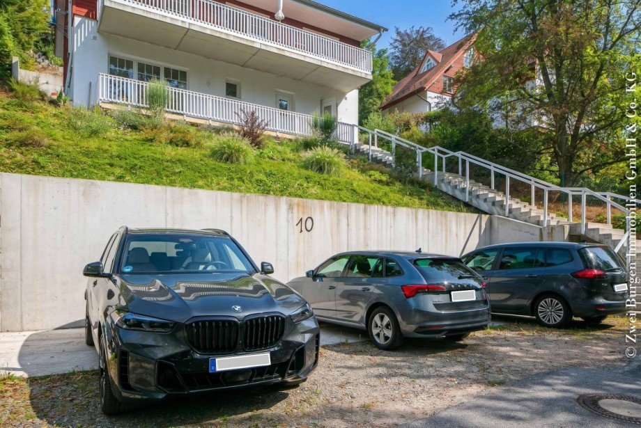 4 KFZ-Stellpl�tze auf dem Grundst�ck Einfamilienhaus Rimbach