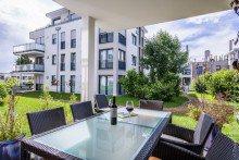 �berdachte Terrasse Neuwertige Erdgeschoss Eigentumswohnung in ruhiger Citylage Weinheim +VERKAUFT+