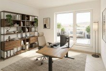 Zimmer 2, virt.m�bliert Exklusives Penthouse mit 360�-Panoramablick �ber Weinheim - Sofort frei & ohne K�uferprovision!