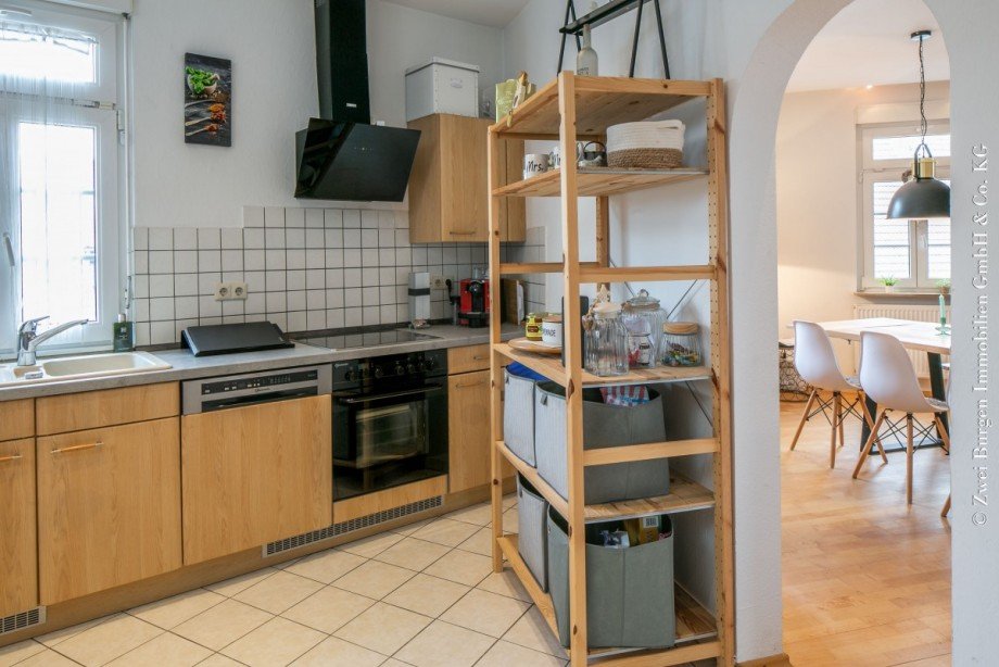 Blick Essbereich OG Mehrfamilienhaus Viernheim
