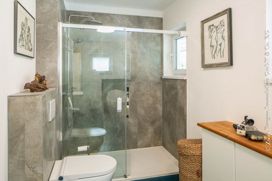 gro�e Dusche Einfamilienhaus Rimbach