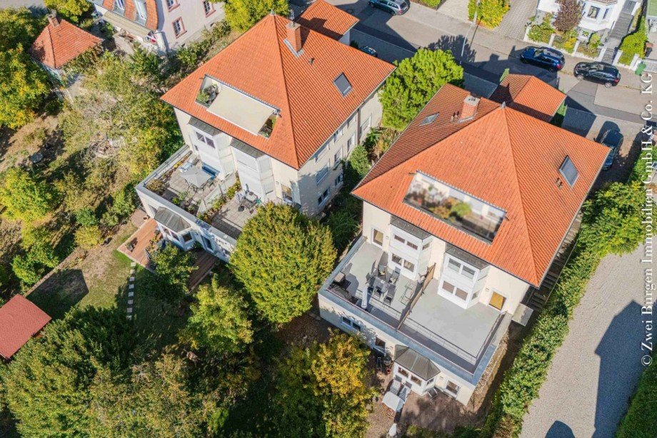 gr�ne Umgebung Wohnung Weinheim