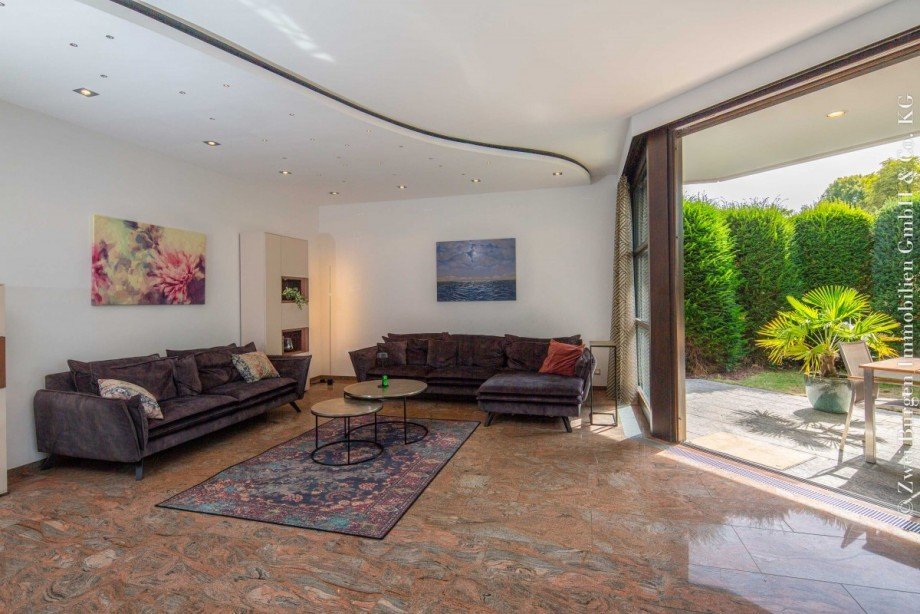 Gro�z�giges Wohnzimmer Einfamilienhaus Weinheim