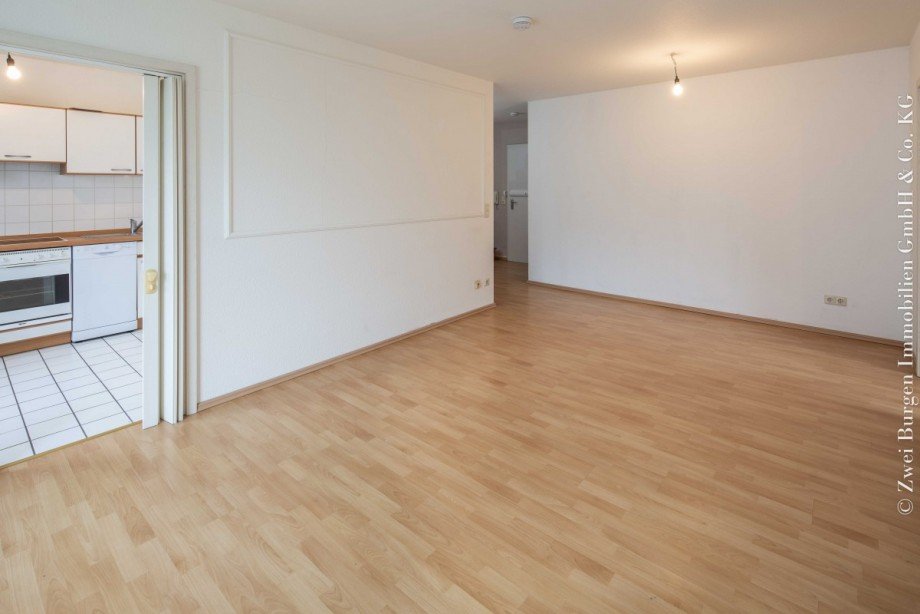 Blick zur K�che Wohnung Mannheim