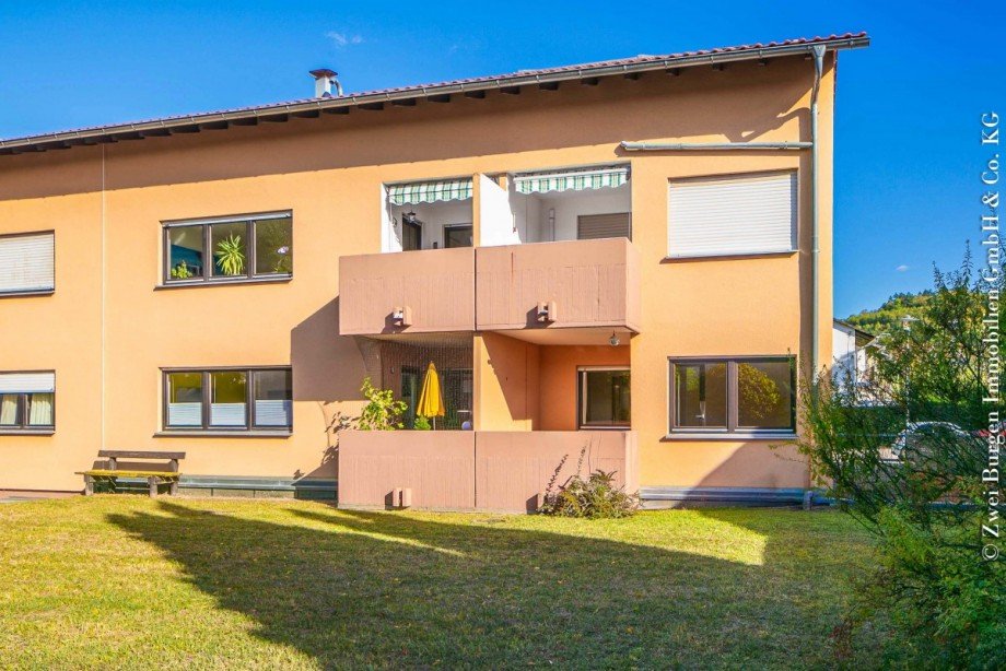 Gartenseite Wohnung Weinheim