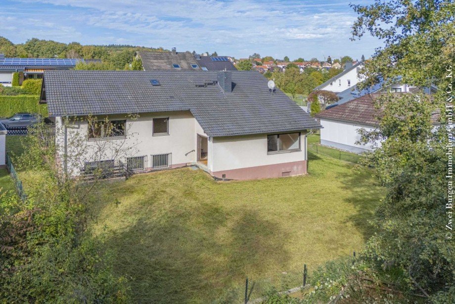 ebener Garten Einfamilienhaus Abtsteinach