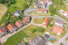 Die Umgebung Baugrundst�ck f�r Einfamilienhaus in Weinheim-Ober-Flockenbach