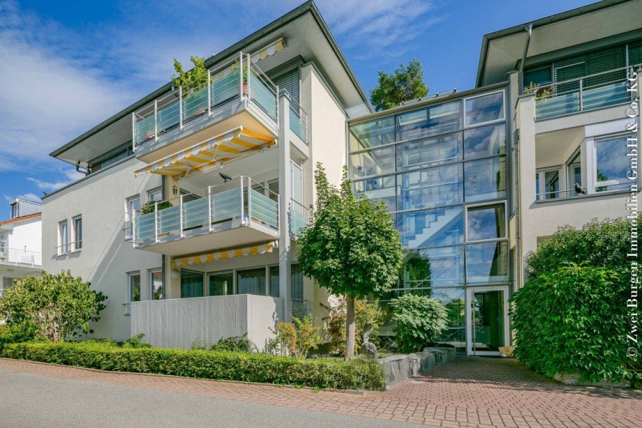 Hausansicht Wohnung Weinheim