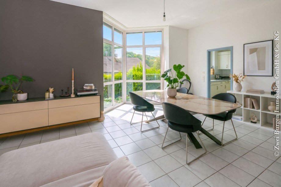 EG Blick Essbereich Mehrfamilienhaus Hemsbach