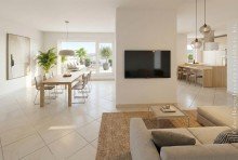 Wohnen-Essen-K�che.virt.m�bliert Exklusives Penthouse mit 360�-Panoramablick �ber Weinheim - Sofort frei & ohne K�uferprovision!
