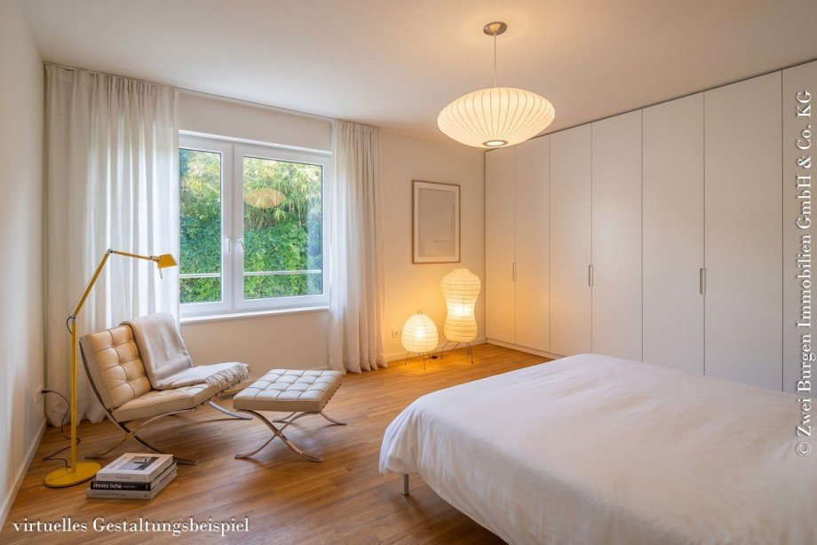 Schlafzimmer 2 Wohnung Weinheim