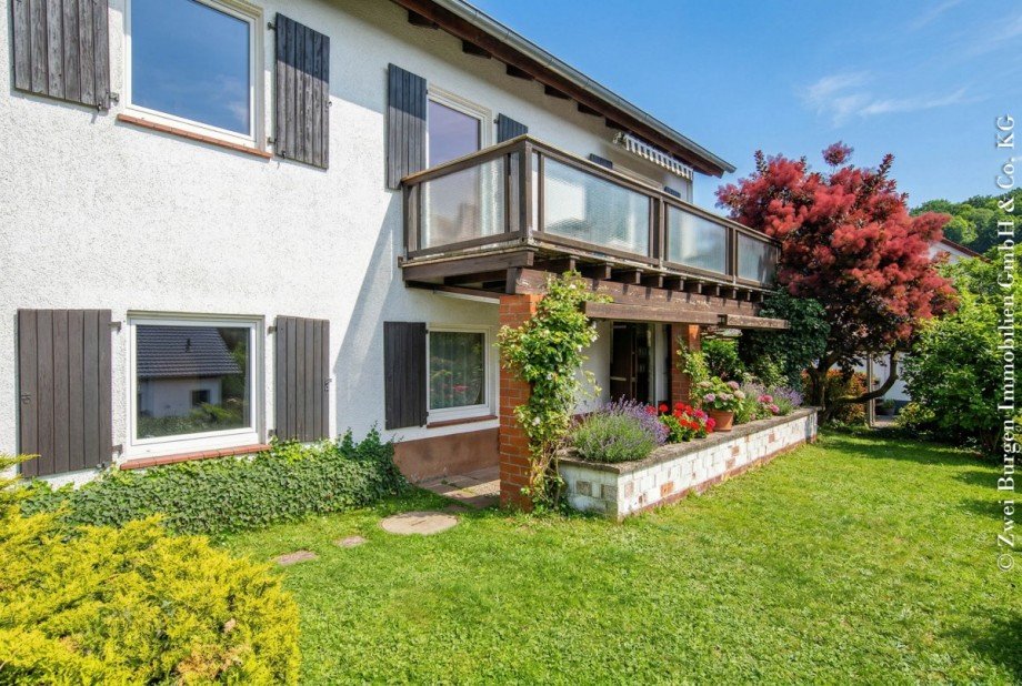 ebener Garten Einfamilienhaus Weinheim