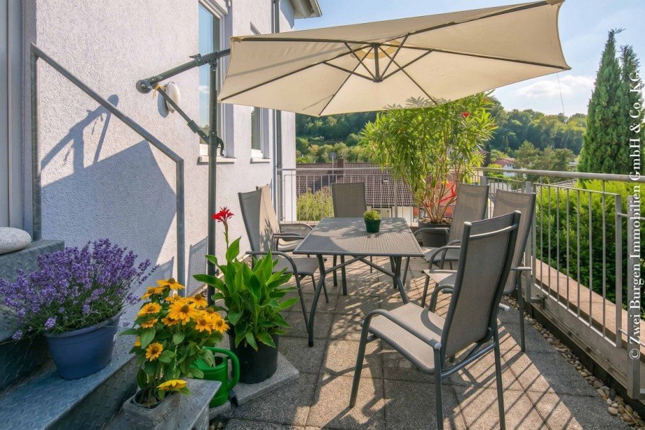 OG S�d-West-Terrasse Mehrfamilienhaus Hemsbach