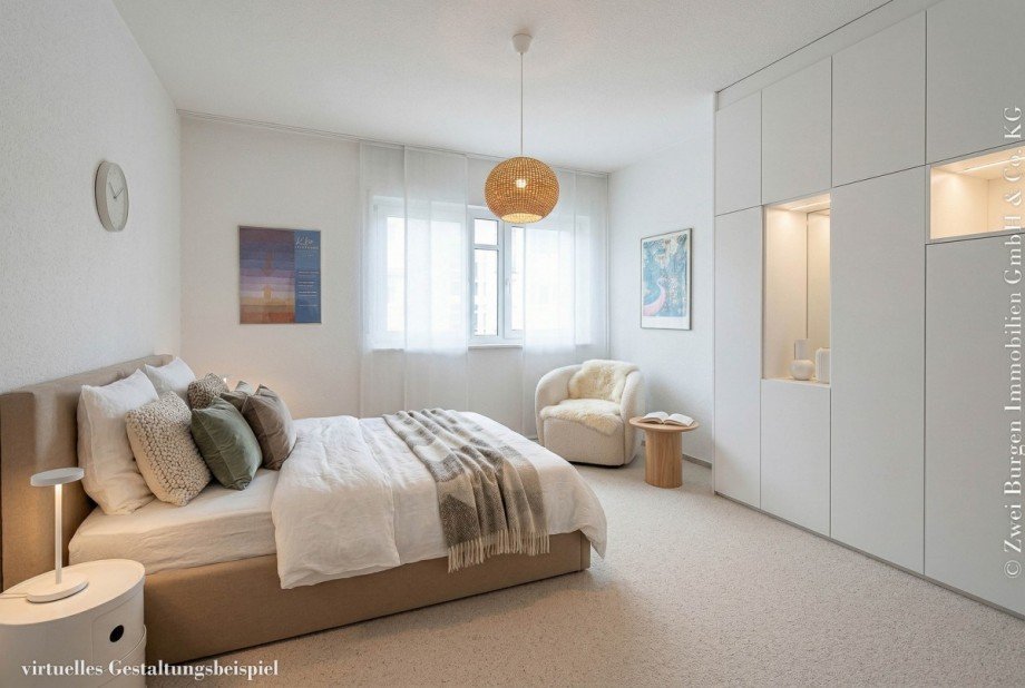 gro�es Schlafzimmer Wohnung Weinheim