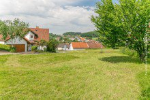 Blick von oben Baugrundst�ck f�r Einfamilienhaus in Weinheim-Ober-Flockenbach