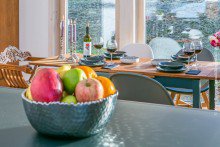 Blick zum Essplatz Freistehendes modernes Einfamilienhaus am Naturrand in M�rlenbach-Kerngemeinde