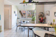 Essplatz K�che Mediterrane Maisonette-Eigentumswohnung mit Blick auf die Altstadt von Weinheim