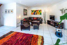 Wohnen Mediterrane Maisonette-Eigentumswohnung mit Blick auf die Altstadt von Weinheim