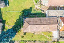 Drohenbild Schwimmhalle K�ufer provisionsfrei! Abrissgrundst�ck in ruhiger Wohnlage Weinheim-Weststadt +VERKAUFT+
