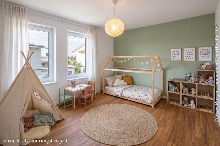 Schlafzimmer 3 Wohnung Weinheim
