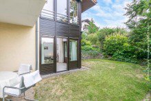 Gartenterrasse UG Freistehendes Einfamilienhaus mit Doppelgarage in gesuchter Wohnlage von Hirschberg-Gro�sachsen