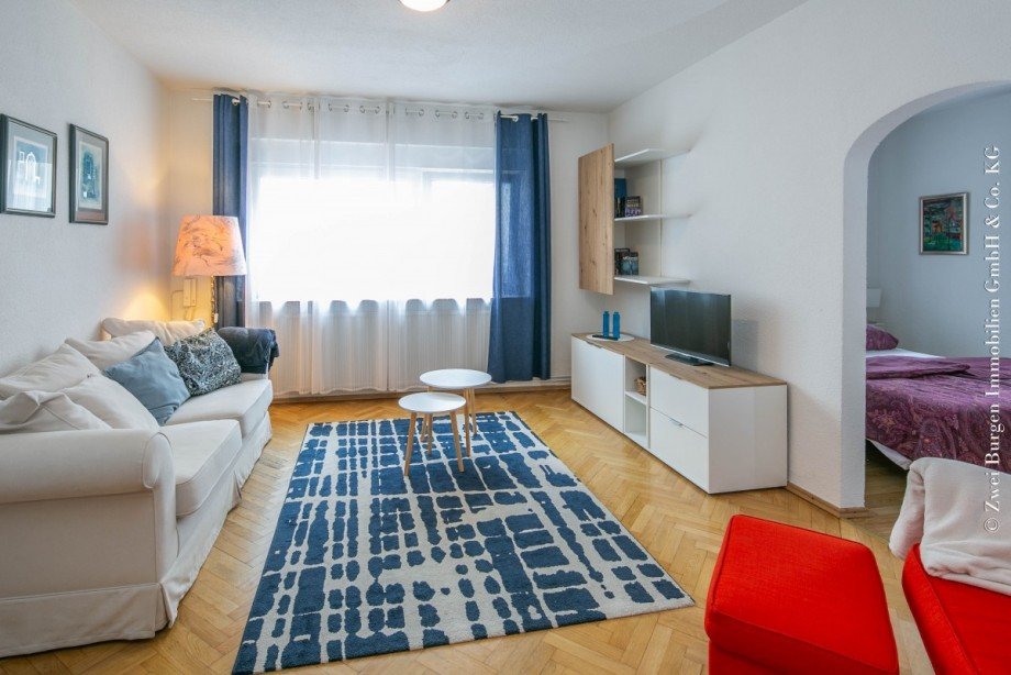 Wohnzimmer ELW Mehrfamilienhaus Viernheim