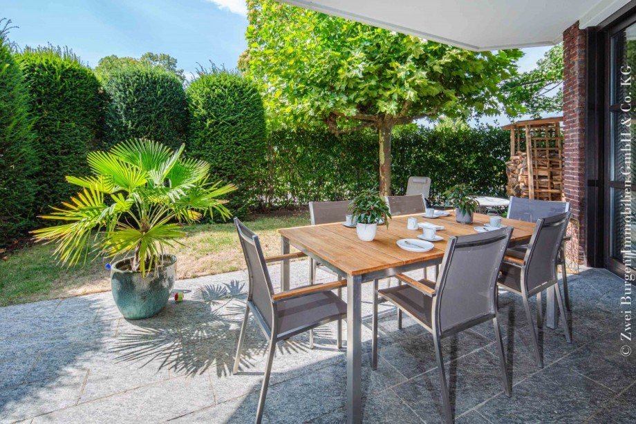 Sonnige Terrasse Einfamilienhaus Weinheim