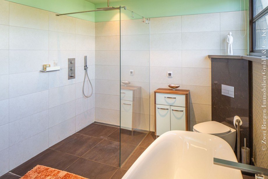 walk in Dusche Einfamilienhaus Weinheim