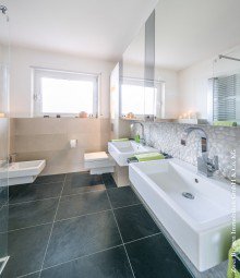 Badezimmer Gro�z�giges Familiendomizil in Weinheim-L�tzelsachsen +VERKAUFT+