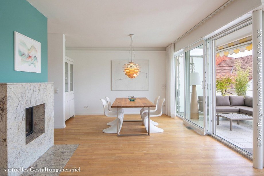 Essbereich Wohnung Weinheim